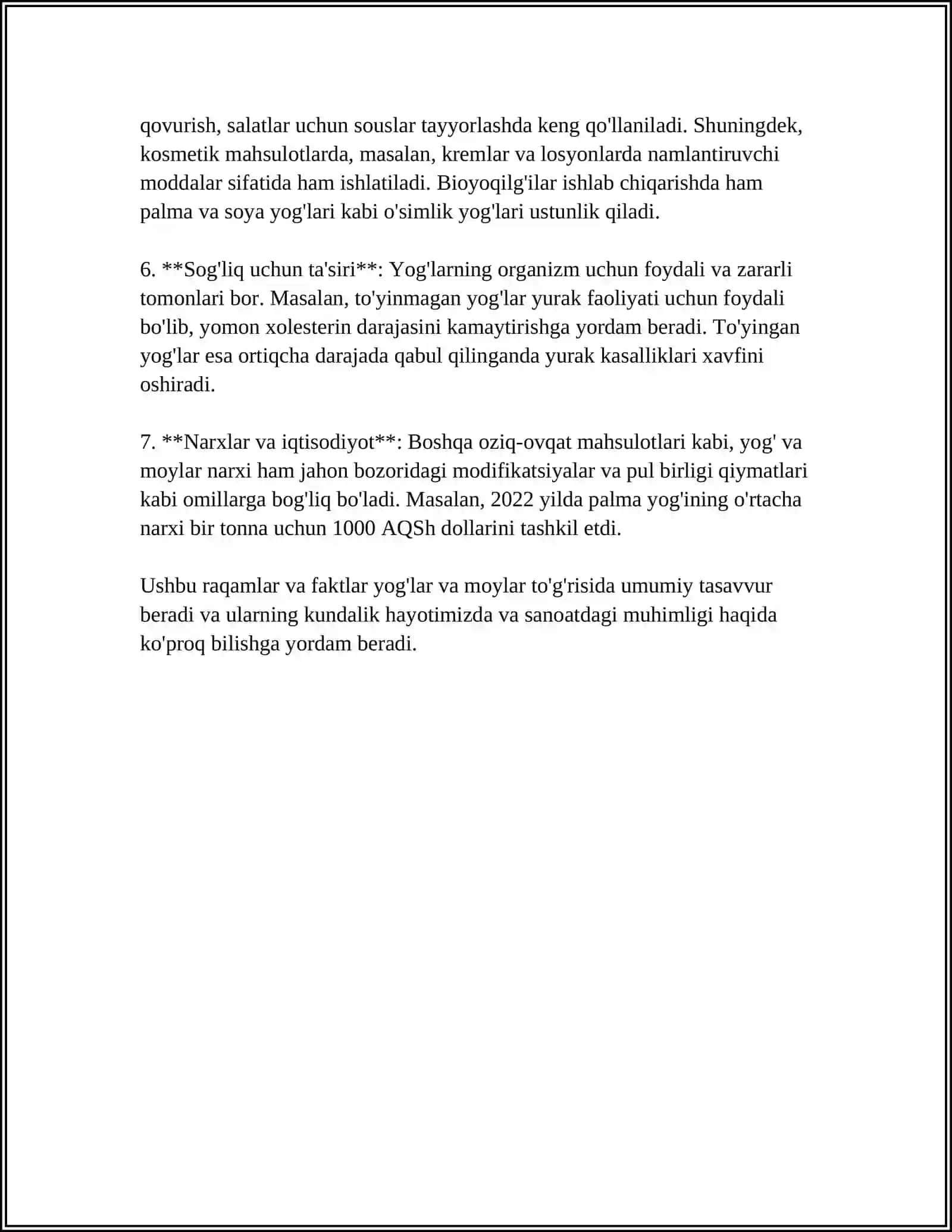 XOʻJALIK SOVUNINING OLINISHI 4