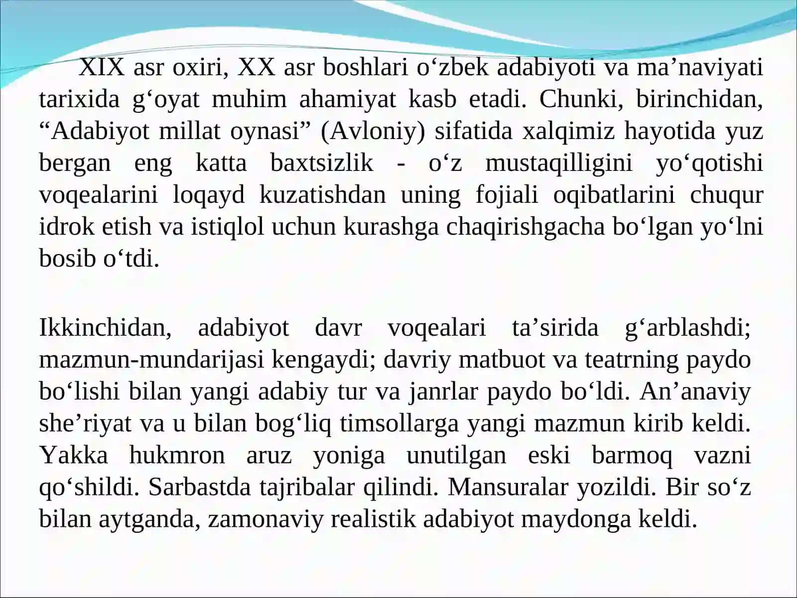 TURKISTONDA JADIDCHILIK VA MA’RIFATPARVARLIK G‘OYALARI 4