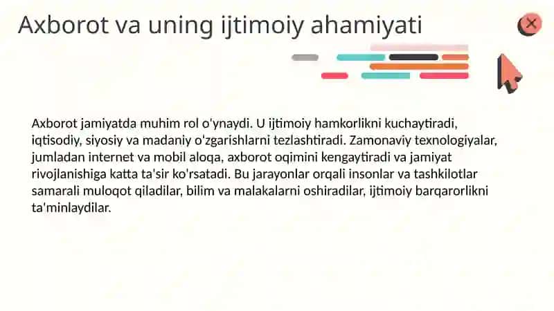 Axborot tushunchasi 4