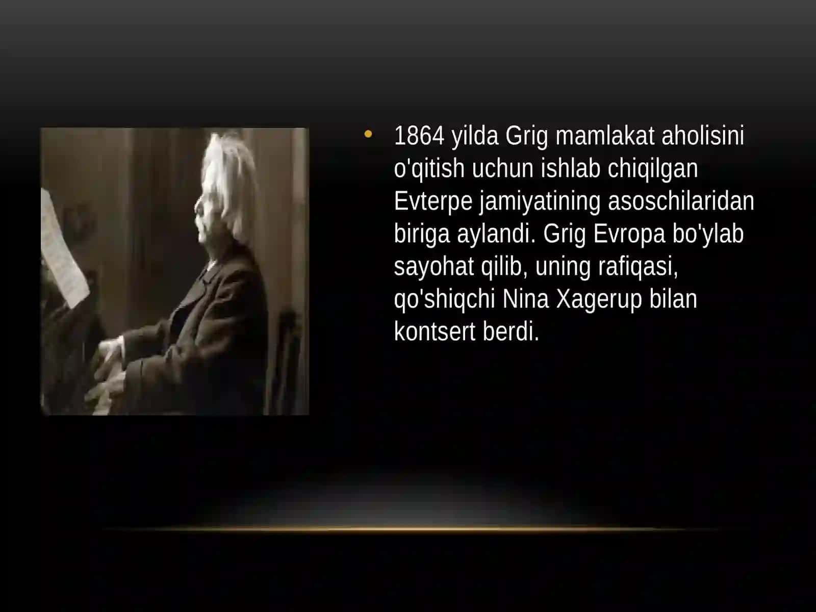 Edvard Grig (1843 - 1907) - musiqa 4