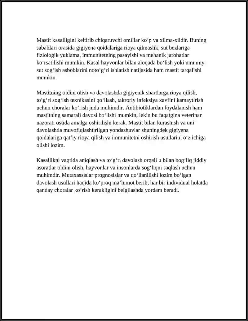 Mastit 4