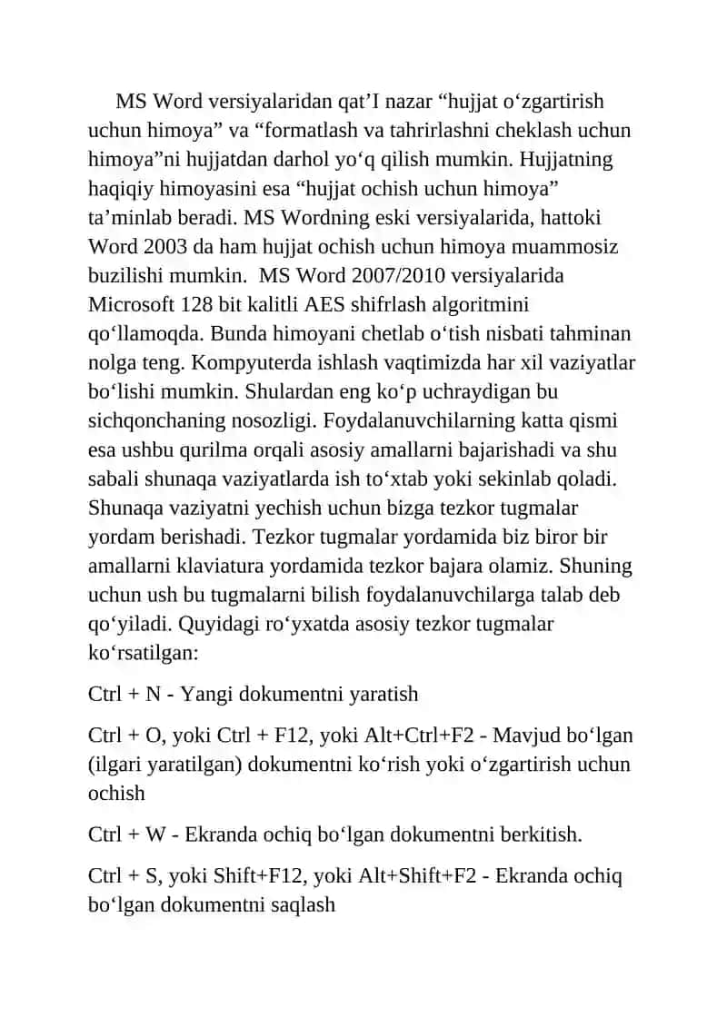 Microsoft Word 4