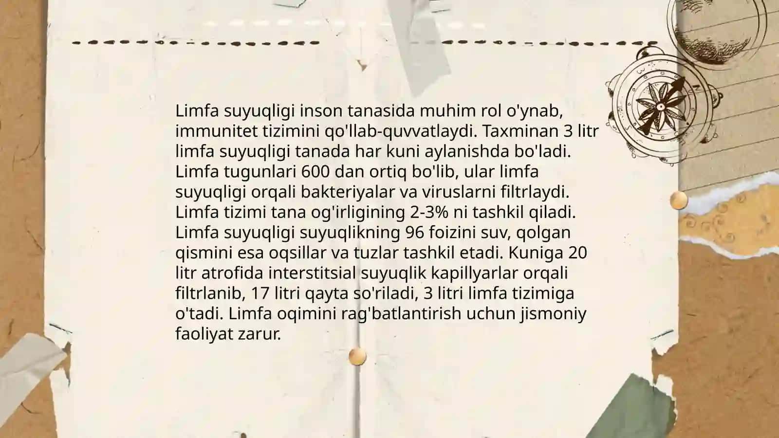 Organizmning biologik suyuqliklari 4