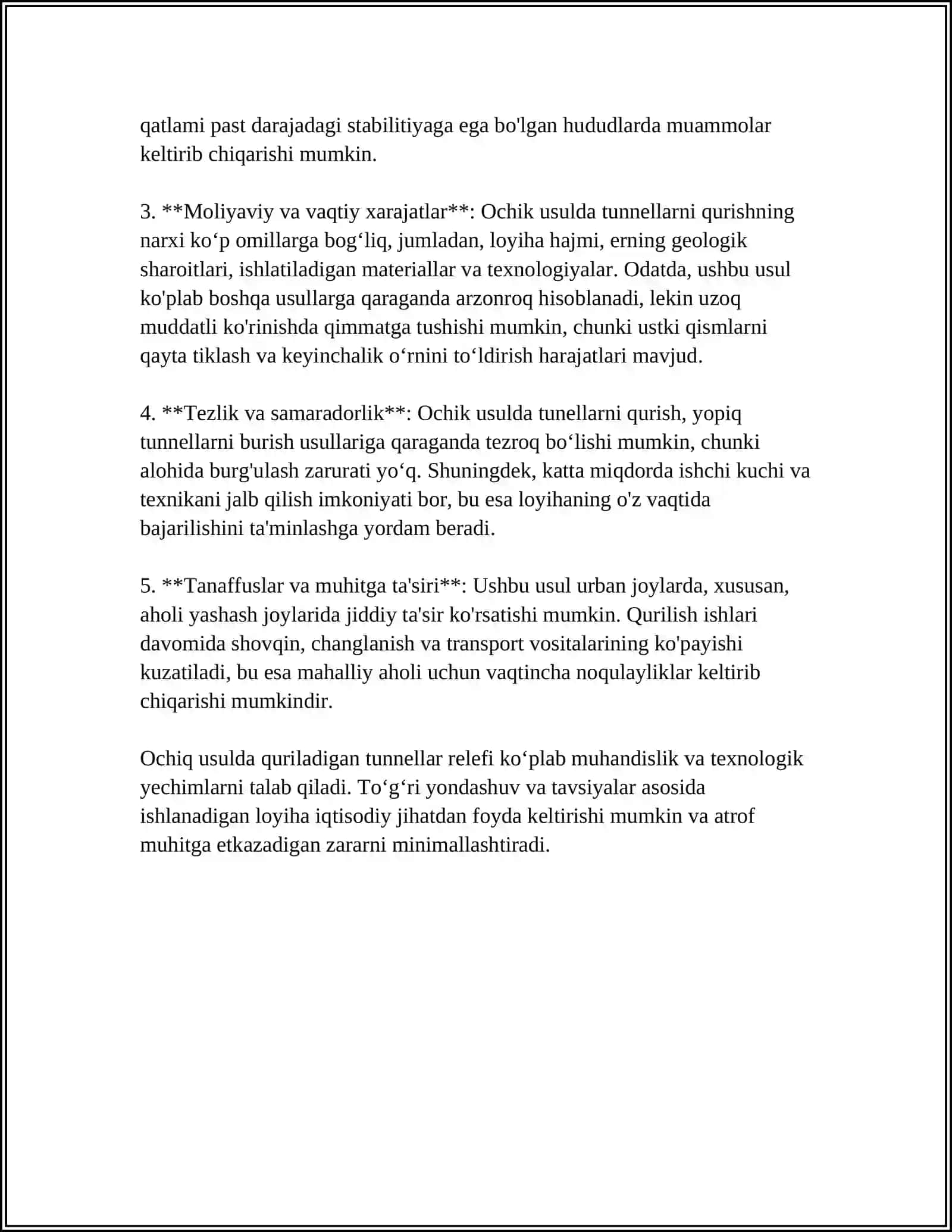 OCHIQ USULDA QURILADIGAN TONNELLARNI KONSTRUKSIYALARI 4