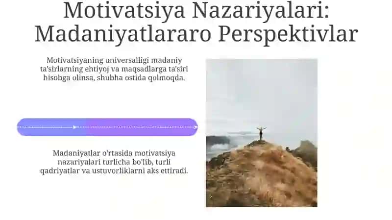 Xorijiy Psixologiyadagi Motivatsiya 4