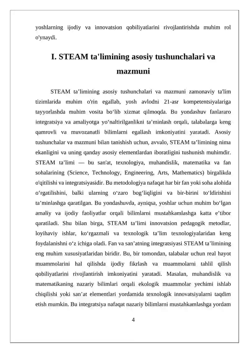 STEAM ta'limi 4