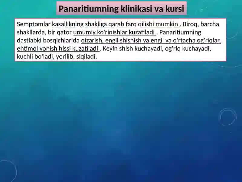 Panaritium 4