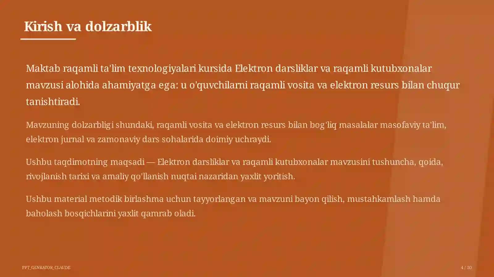 Elektron darsliklar va raqamli kutubxonalar 4