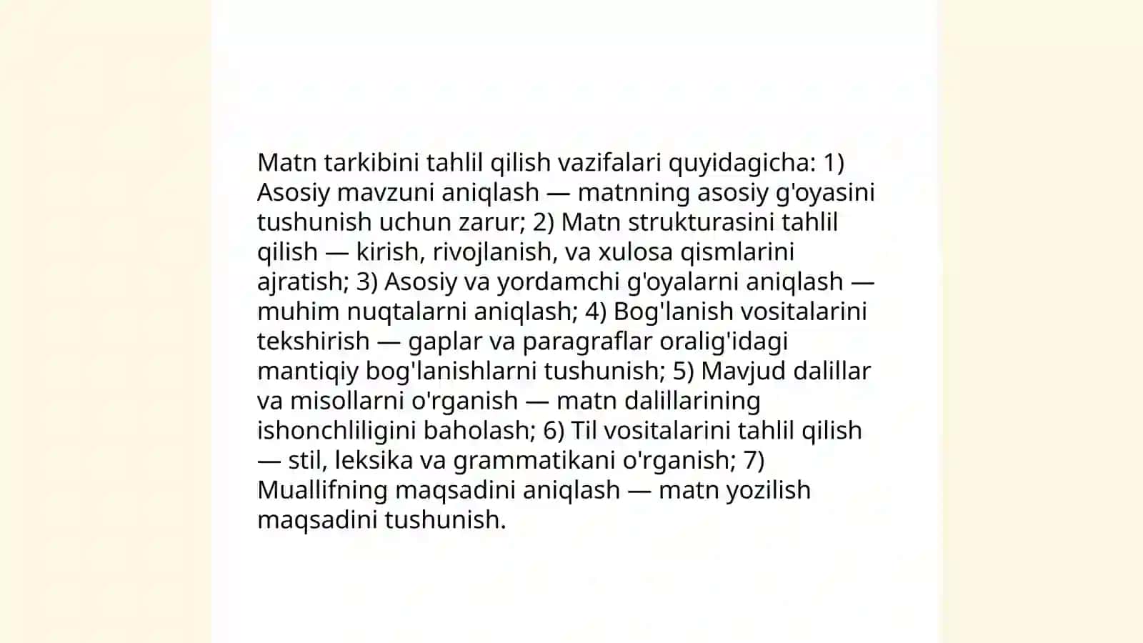 Boshlang‘ich ta’limda matn ustida ishlashning maqsad va vazifalari 4