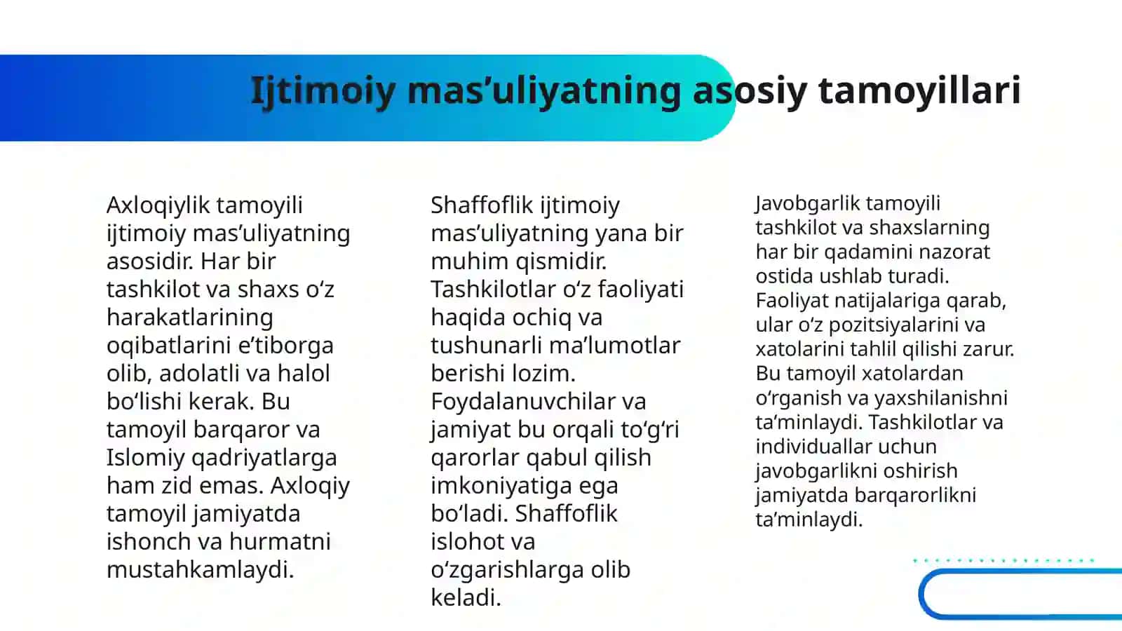Ijtimoiy mas’uliyatni amalga oshirish strategiyalari va amaliy tajribalar 4