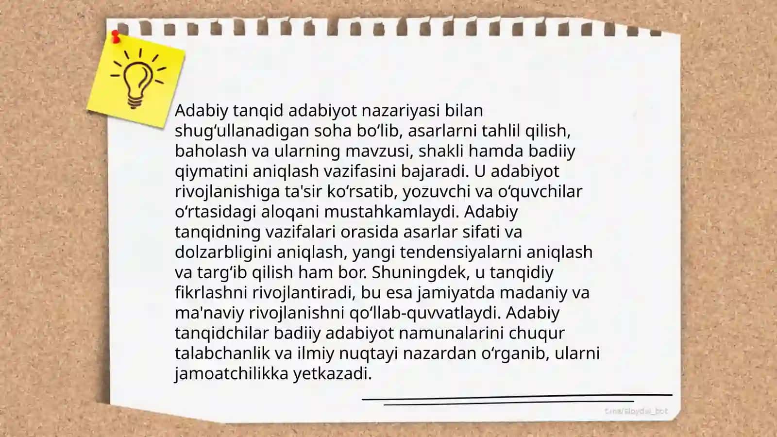 Õzbek adabiy tanqidi (antologiya) bilan tanishish 4