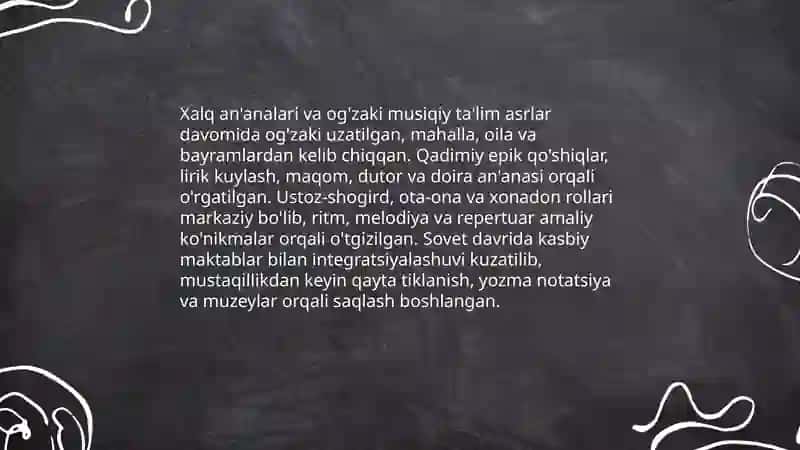 Musiqa talim tarixi 4