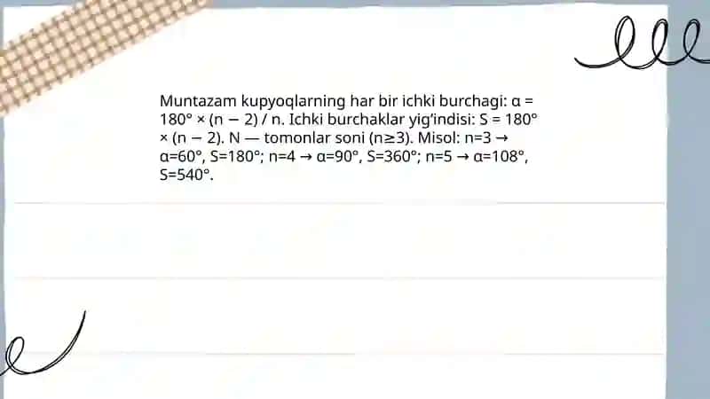 Muntazam kupyoqlilar 4