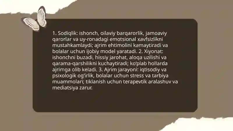 Oilaviy munosabatlarning buzilishi 4