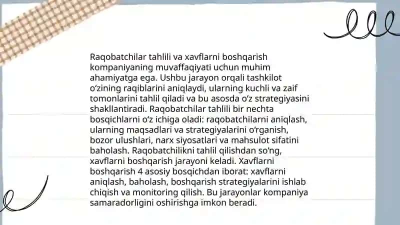 Korxonaning iqtisodiy xavfsizligi 4