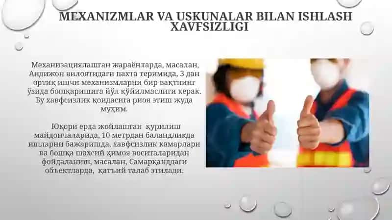 Faoliyat xavfsizligini taminlash tamoyillari va uslublari 4