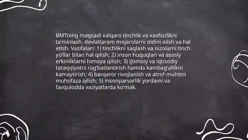 BMT tashkiloti haqida 4