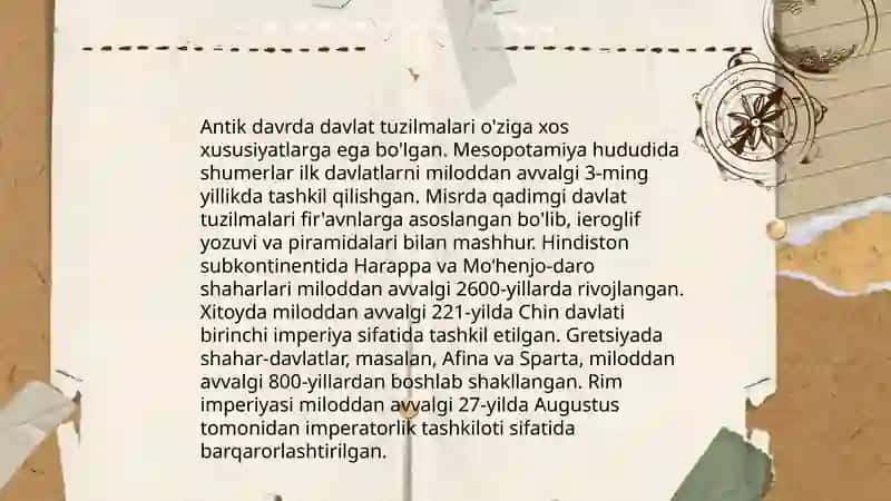 Davlatlarning paydo bo‘lishi 4