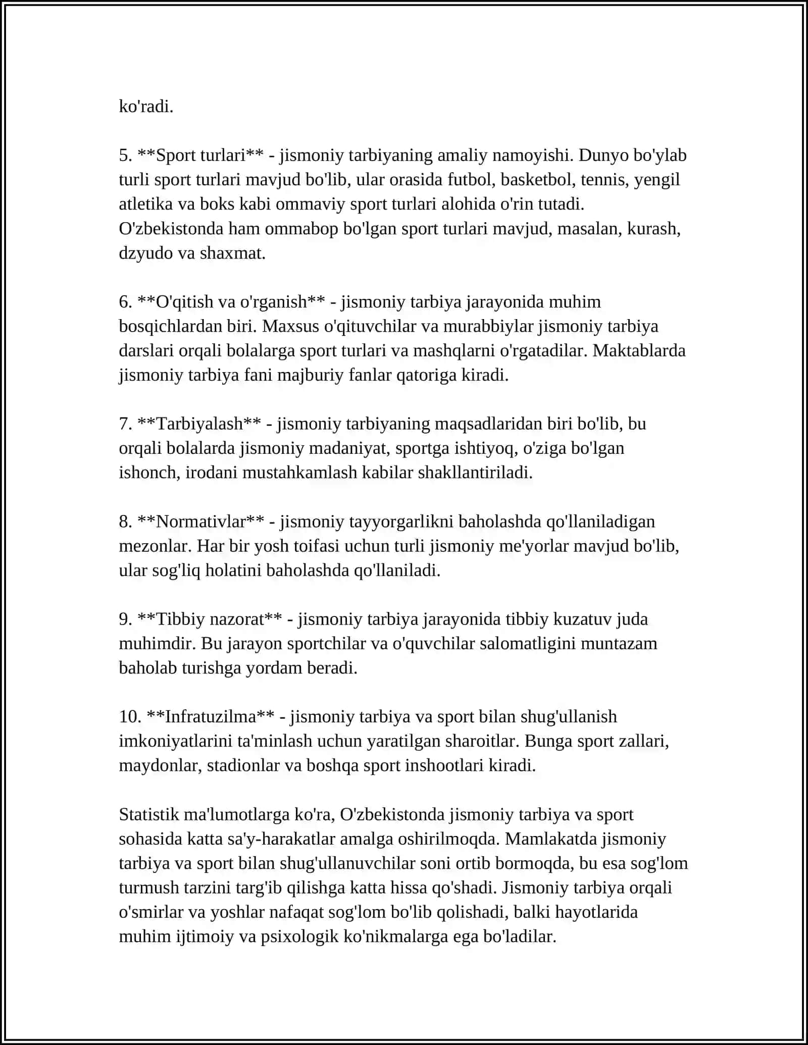 JISMONIY TARBIYA VA BOLALAR SPORTNING GIGENIK MOHIYATI 4