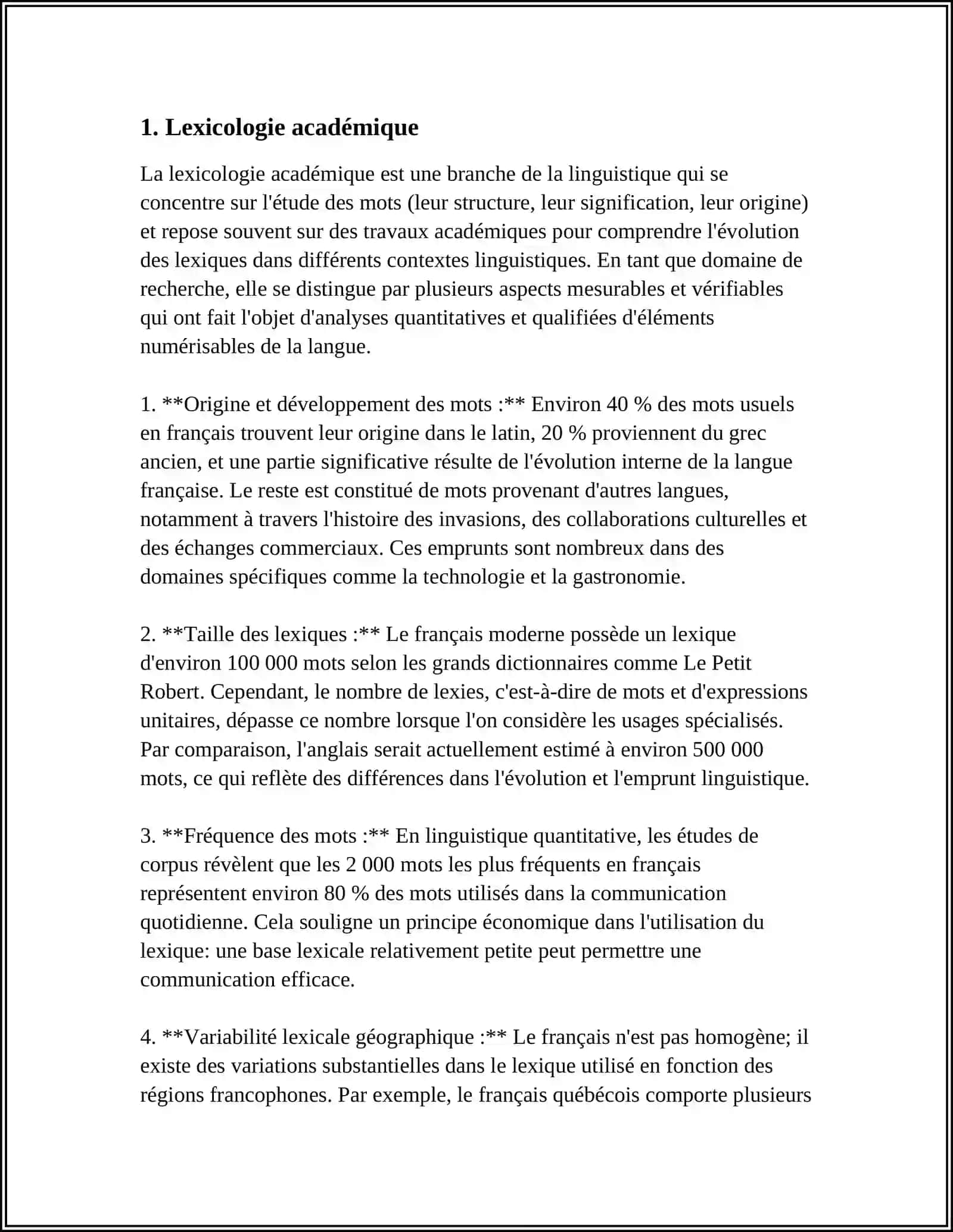 REFERAT: TERMINOLOGIES PROFESSIONALLES ET ACADEMIQUES 4