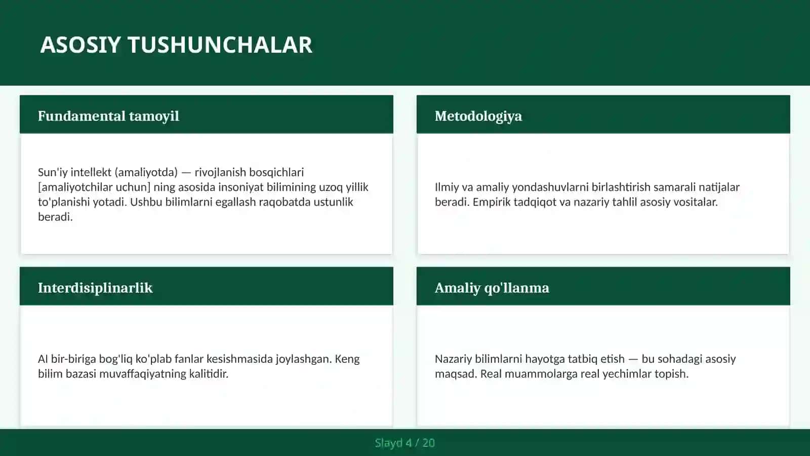 Sun'iy intellekt (amaliyotda) — rivojlanish bosqichlari [amaliyotchilar uchun] 4