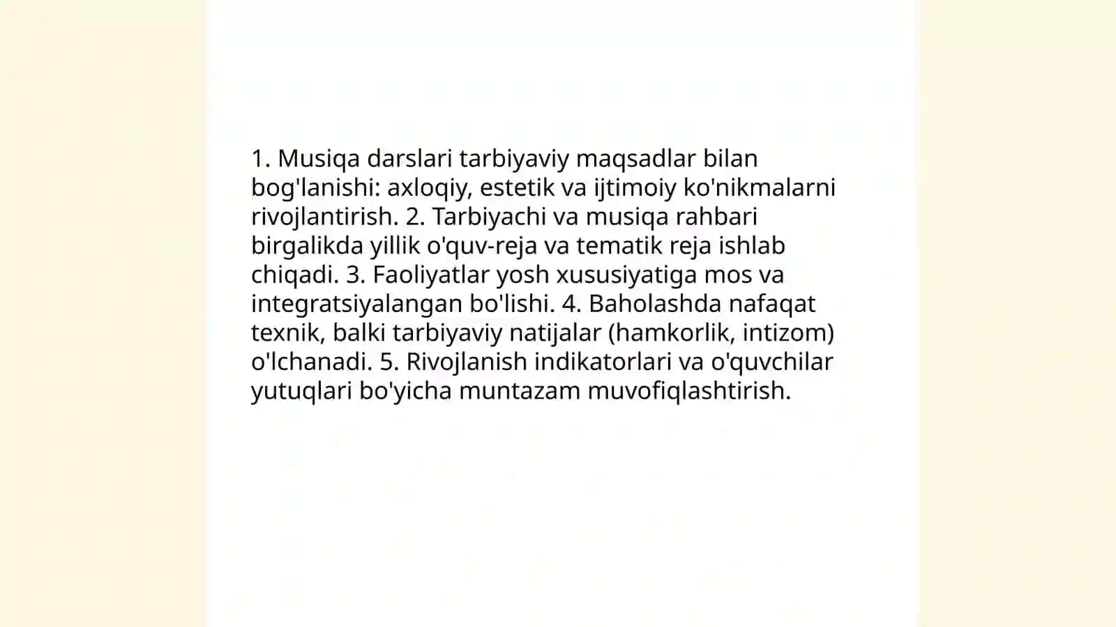 Darslarni birgalikda rejalashtirish 4