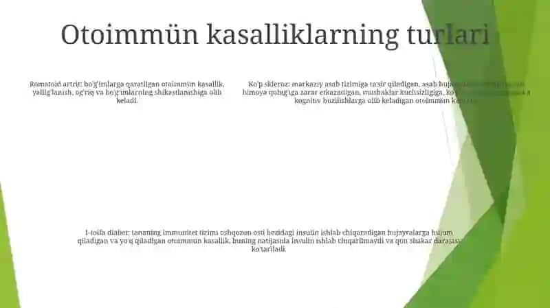 Autoimmun Xastaliklar 4