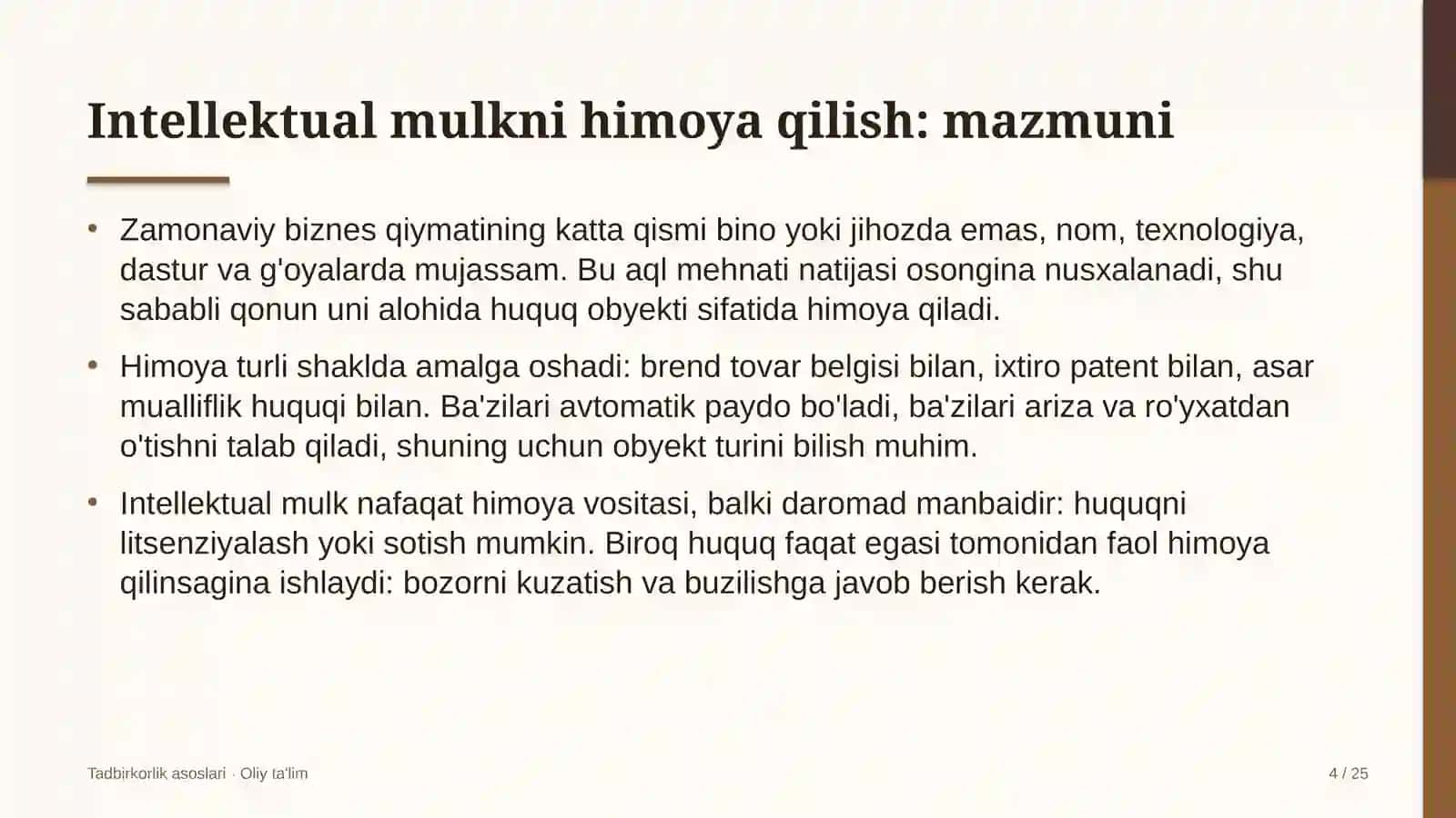 sport tovarlari do'konlarida intellektual mulkni himoya qilish 2389 4