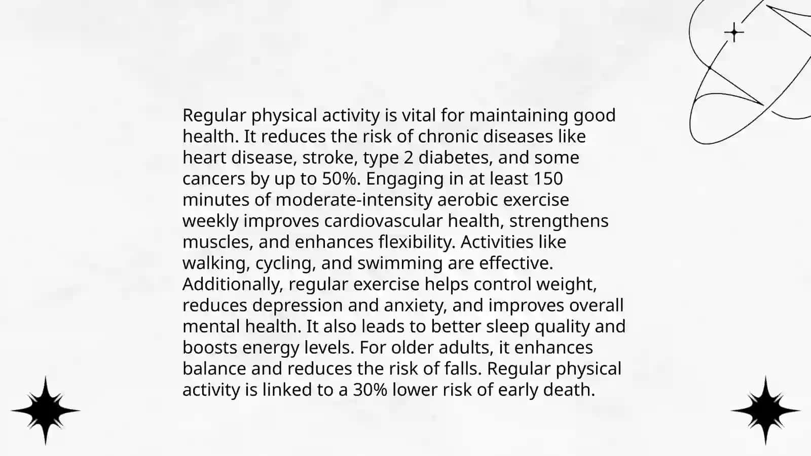 Keeping healthy 4