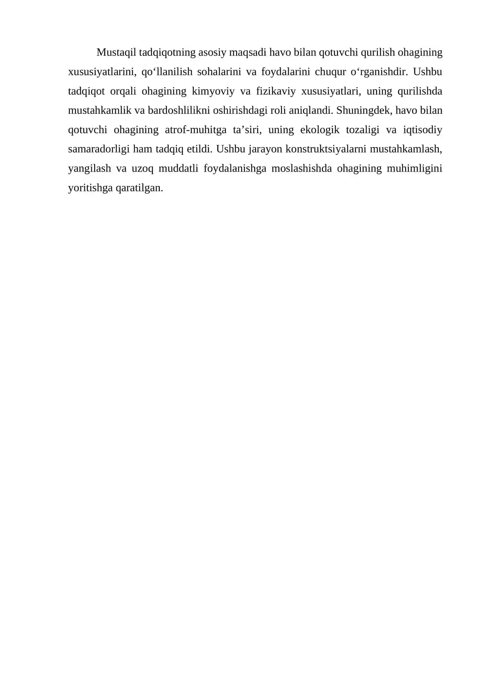 Havoda qotuvchi ohakning ta'rifi va turlari 4