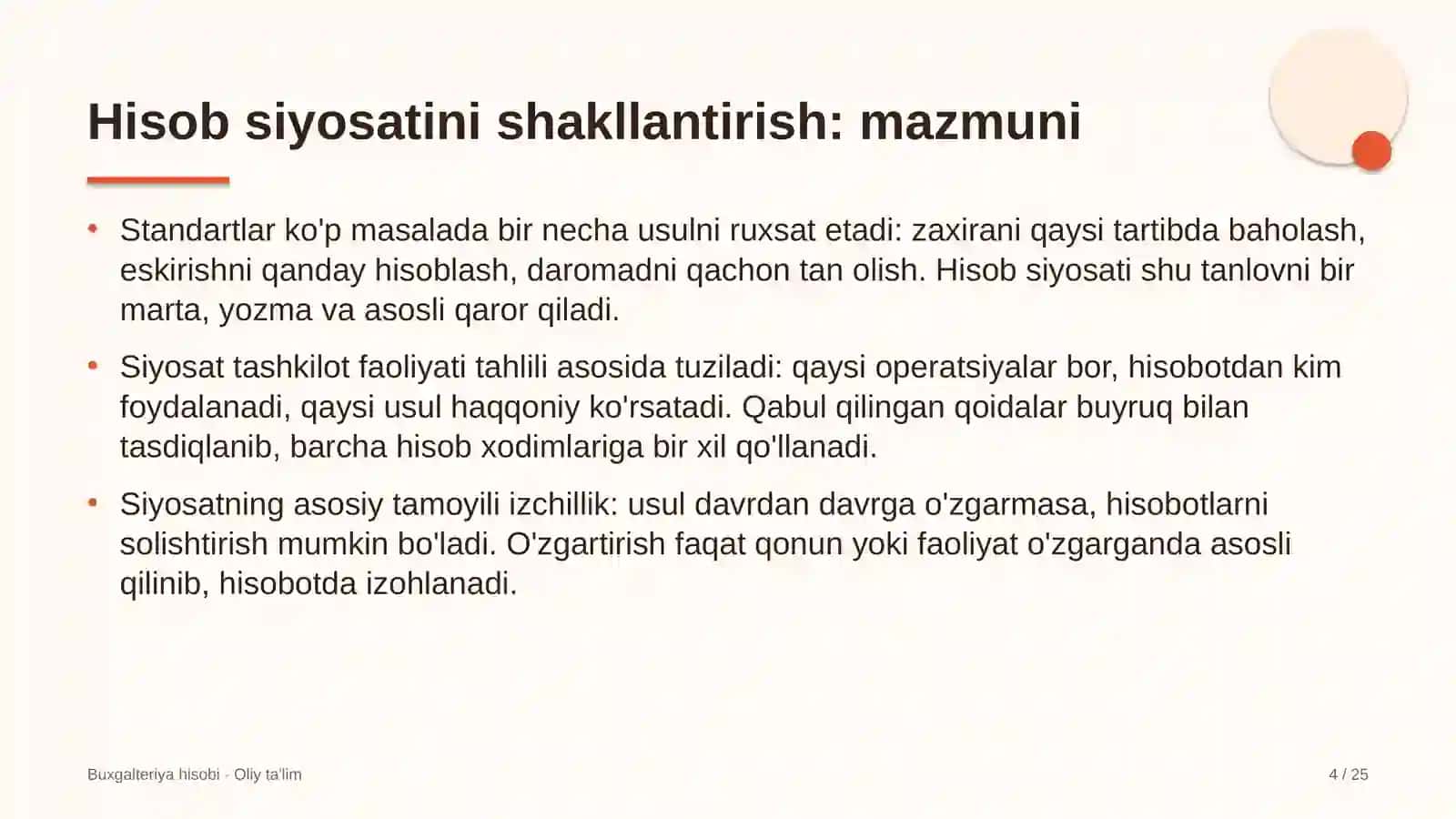 viloyat teleradiokompaniyalarida hisob siyosatini shakllantirish 5860 4