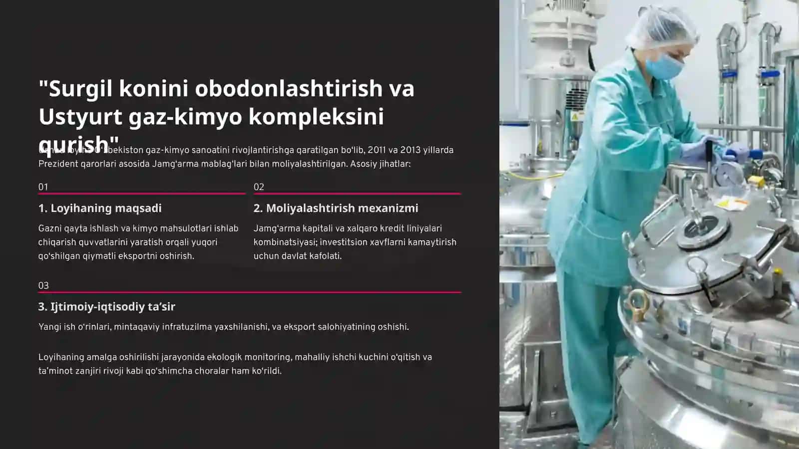 O‘zbekiston Tiklanish va Taraqqiyot Jamg‘armasi: Investitsiya Loyihalarini Moliyalashtirish va Kelajak Rivojlanishi 4