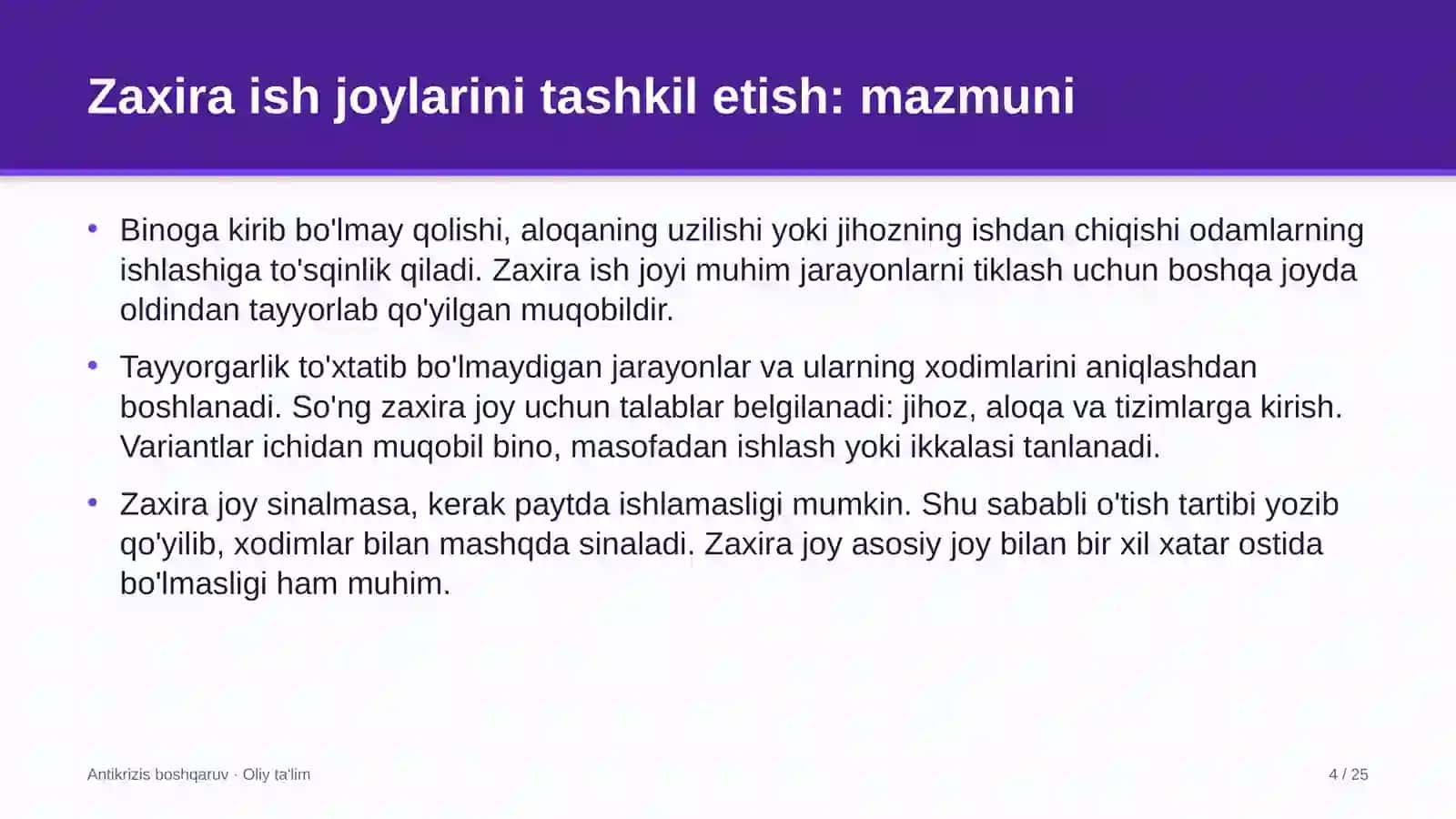 yangiliklar saytlarida zaxira ish joylarini tashkil etish 5972 4