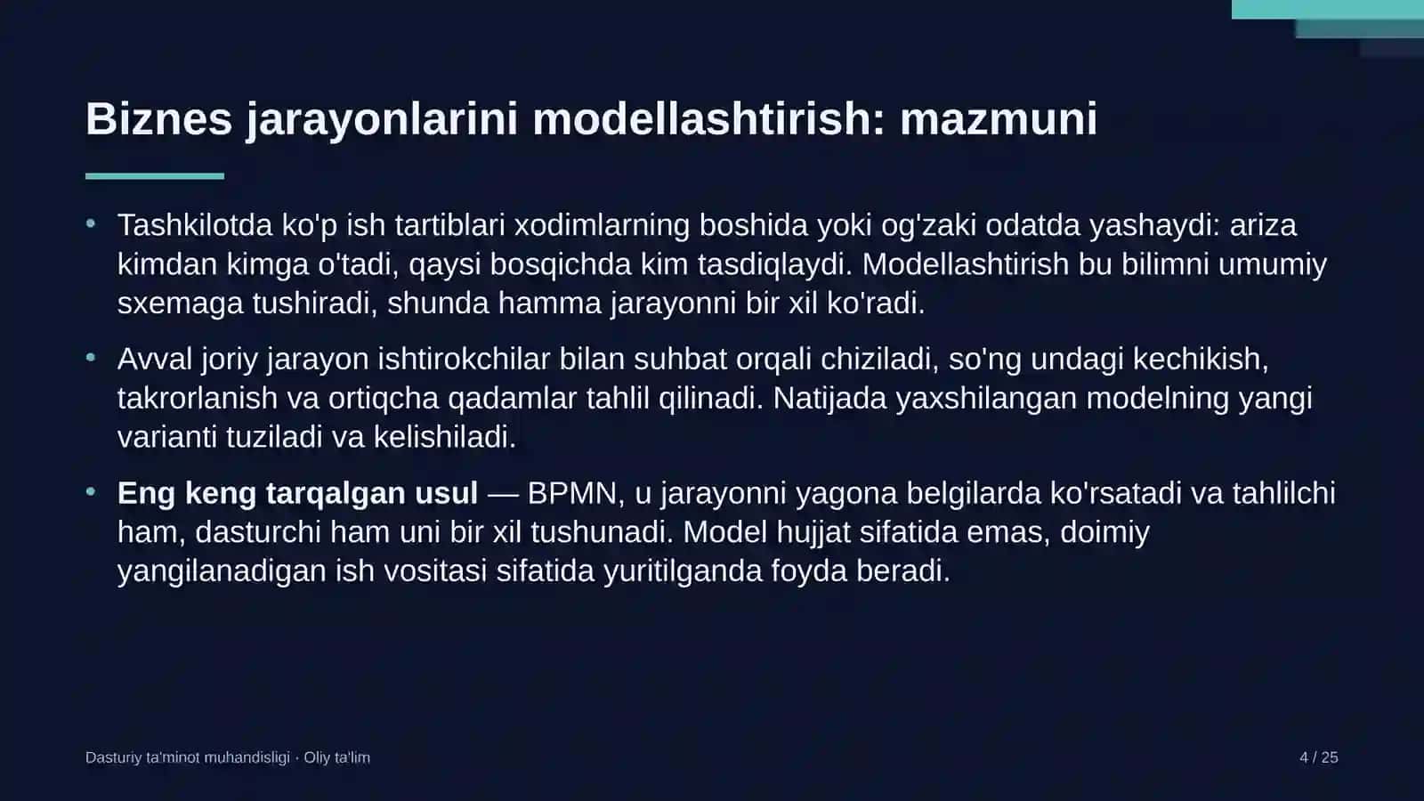 elektr energiyasi bozorida biznes jarayonlarini modellashtirish 3364 4