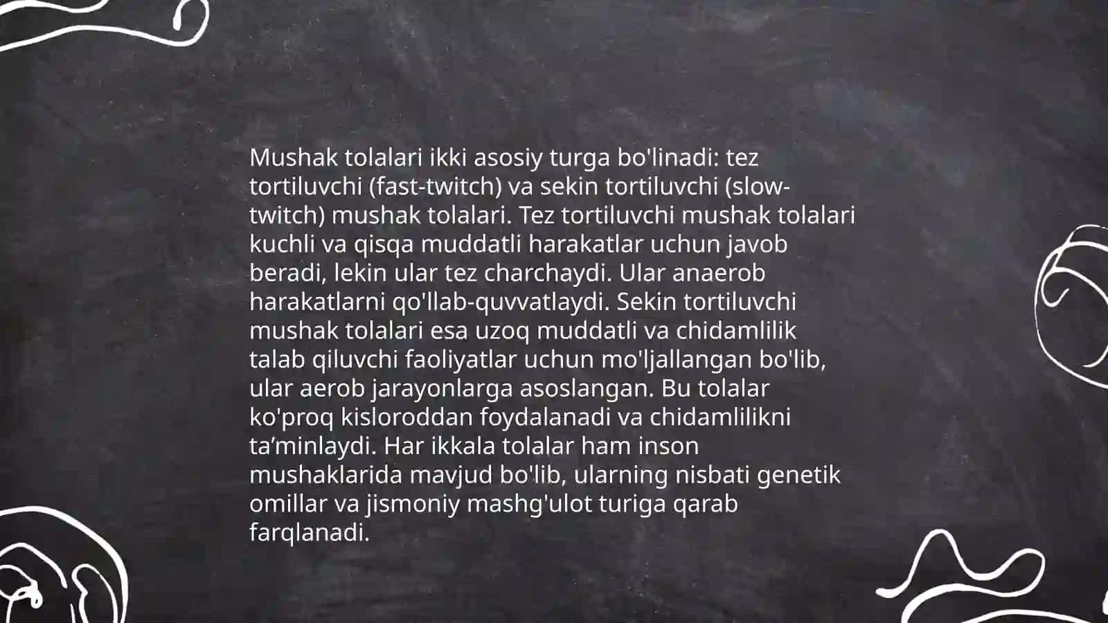 Mushaklar tuzulishi 4