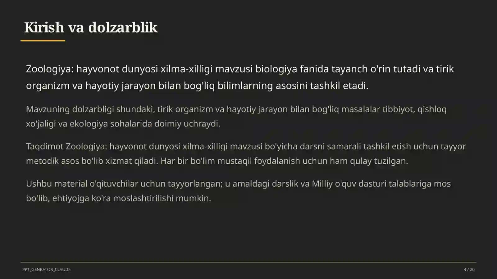 Zoologiya: hayvonot dunyosi xilma-xilligi (7-sinf) 4