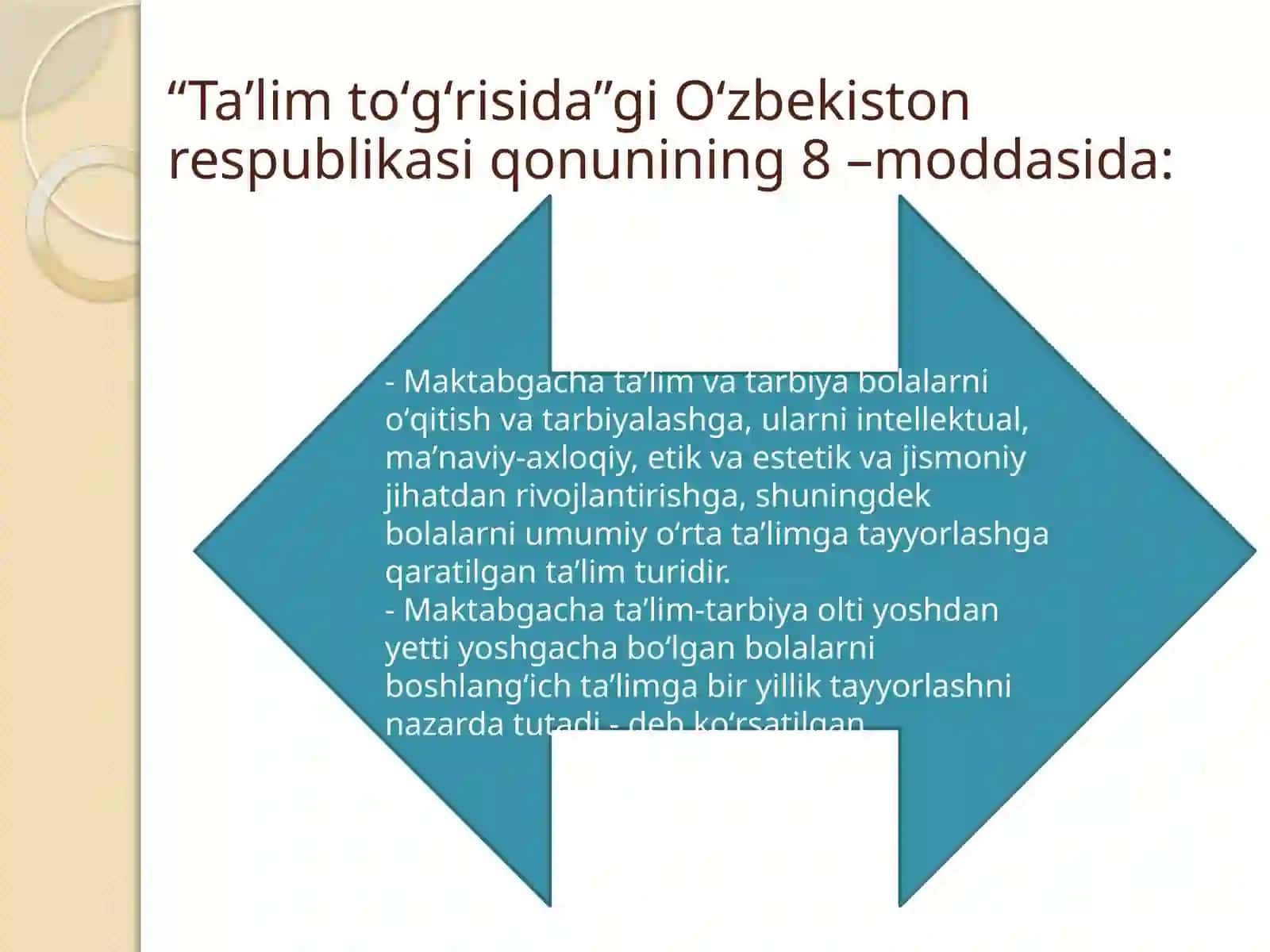 Maktabgacha yoshdagi bolalarni maktab hayotiga tayyorlash nazariyasi 4