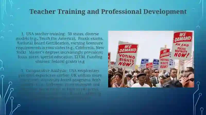Education in the USA, Wales, Scotland and Northern Ireland 4