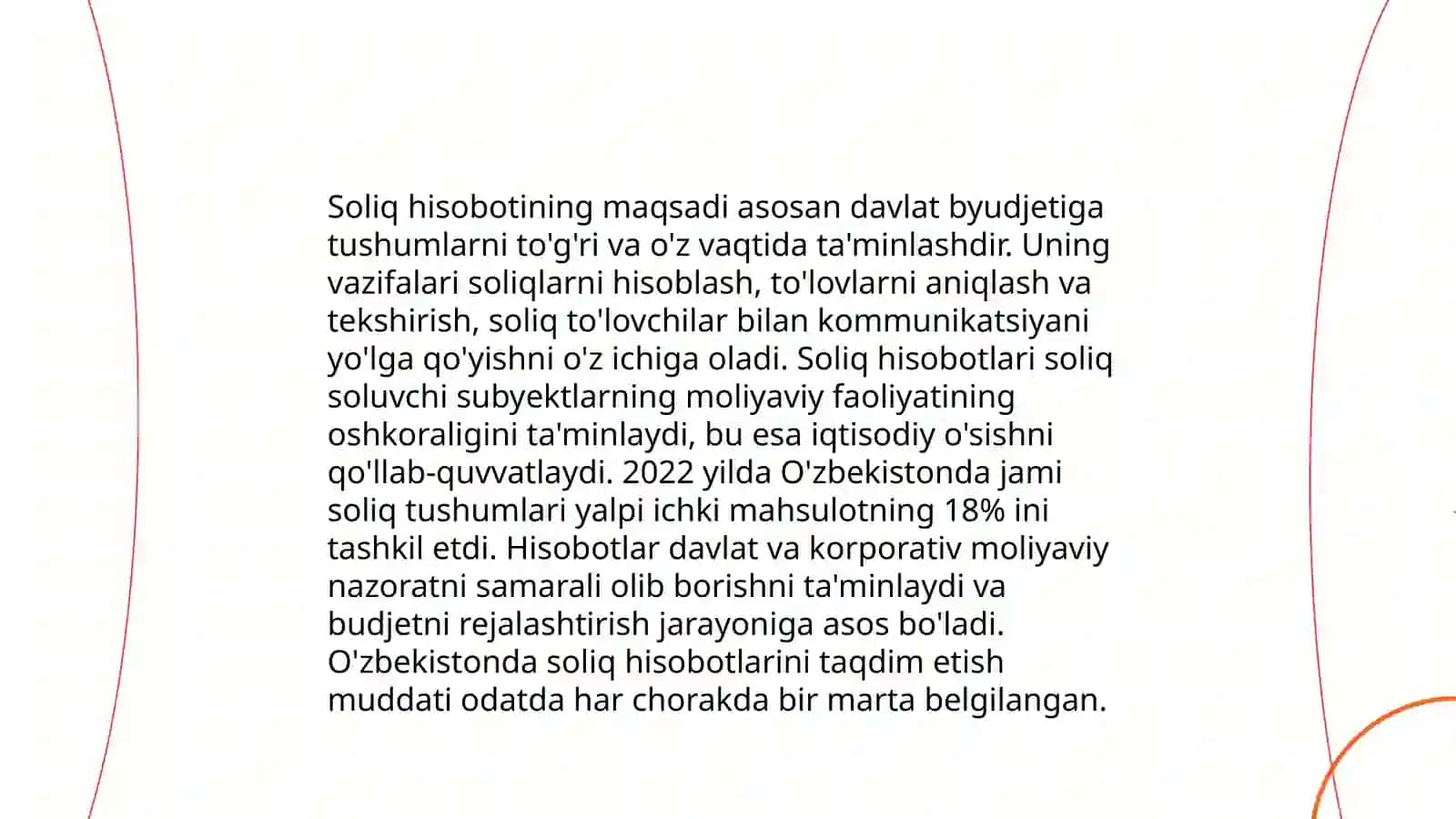 Soliq hisobotining nazariy asoslari 4