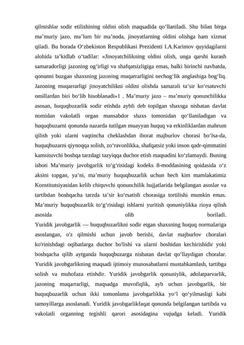 MA’MURIY JAZO MAQSADI VA VAZIFALARI 4