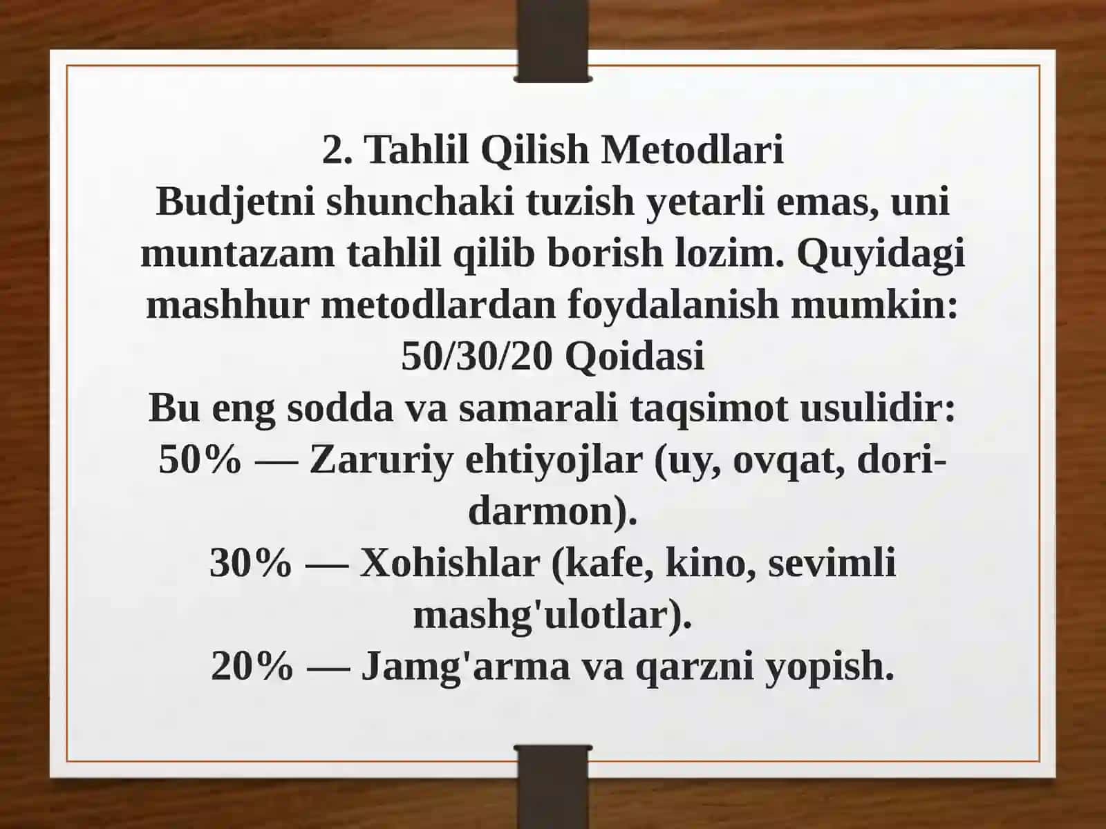 Simulyatsiyaga kirish va shaxsiy uy xo`jaligini jamgarish 4