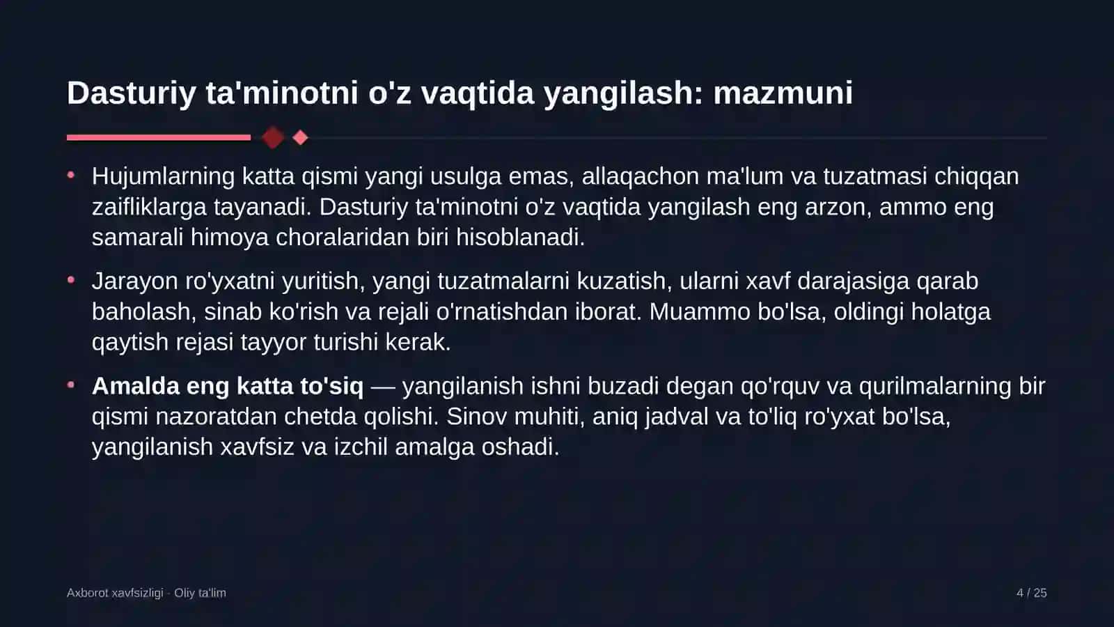 qandolatchilik fabrikalarida dasturiy ta'minotni o'z vaqtida yangilash 7718 4