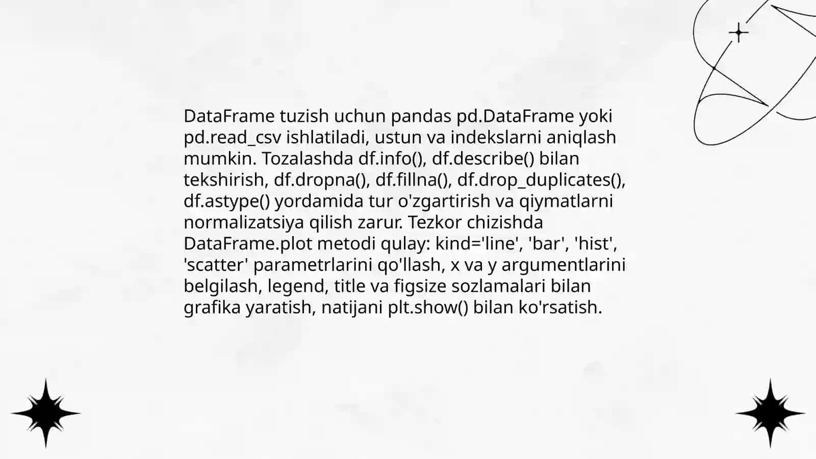 Ma'lumotlarni Python yordamida visuallashtirish 4