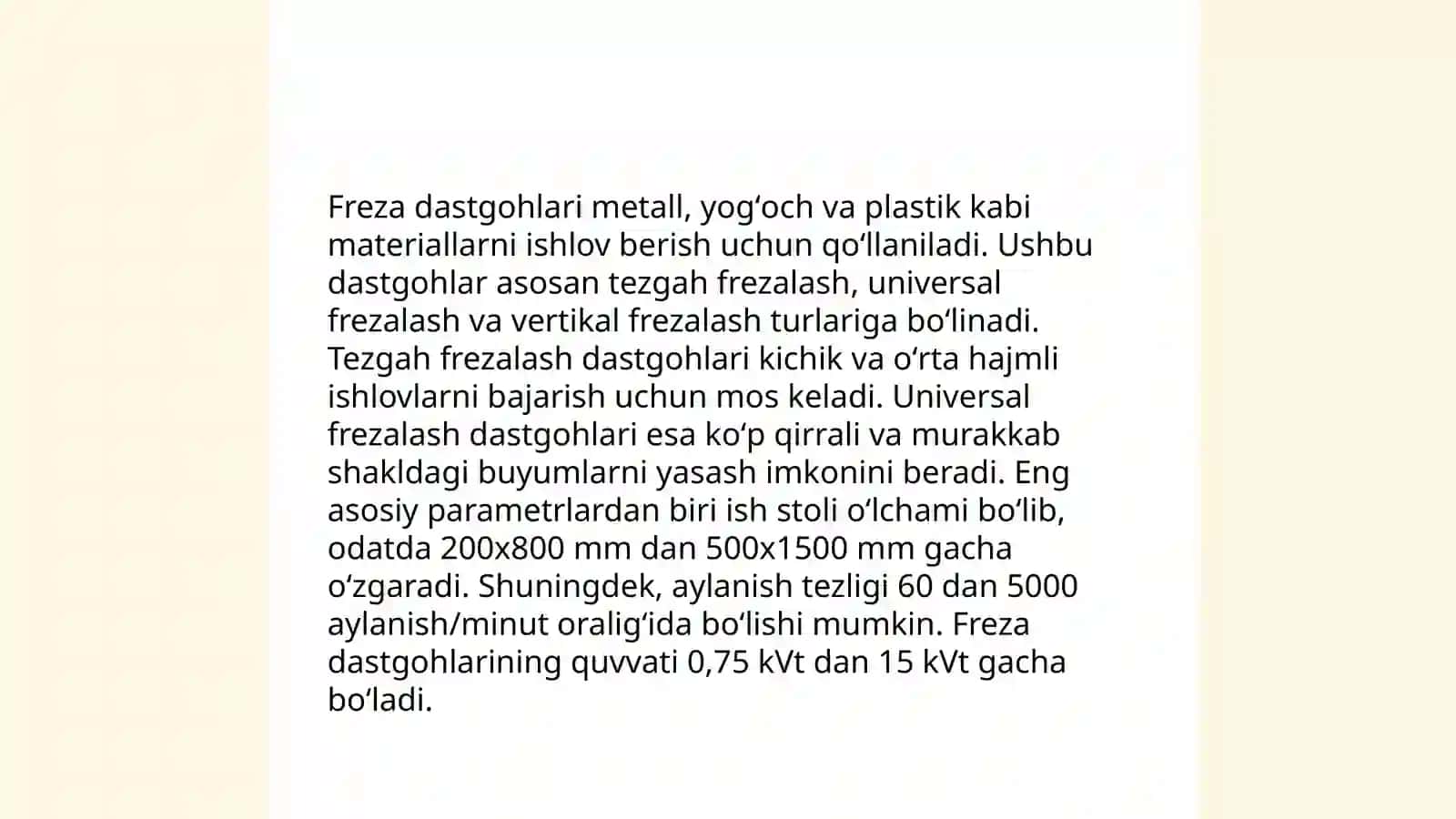 Torna dastgohlari 4