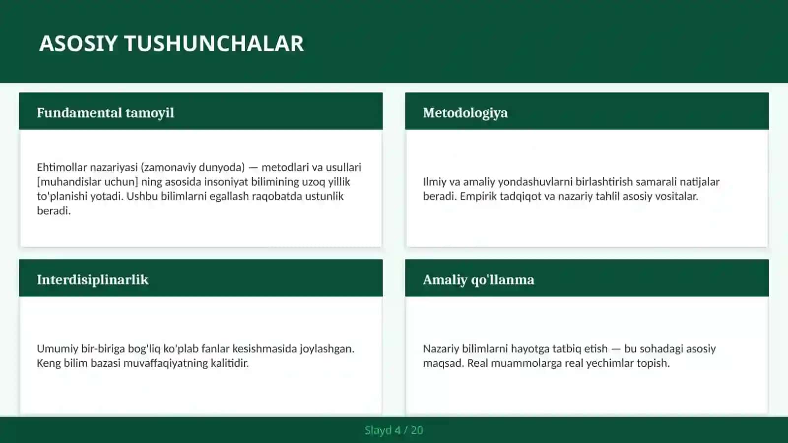 Ehtimollar nazariyasi (zamonaviy dunyoda) — metodlari va usullari [muhandislar uchun] 4