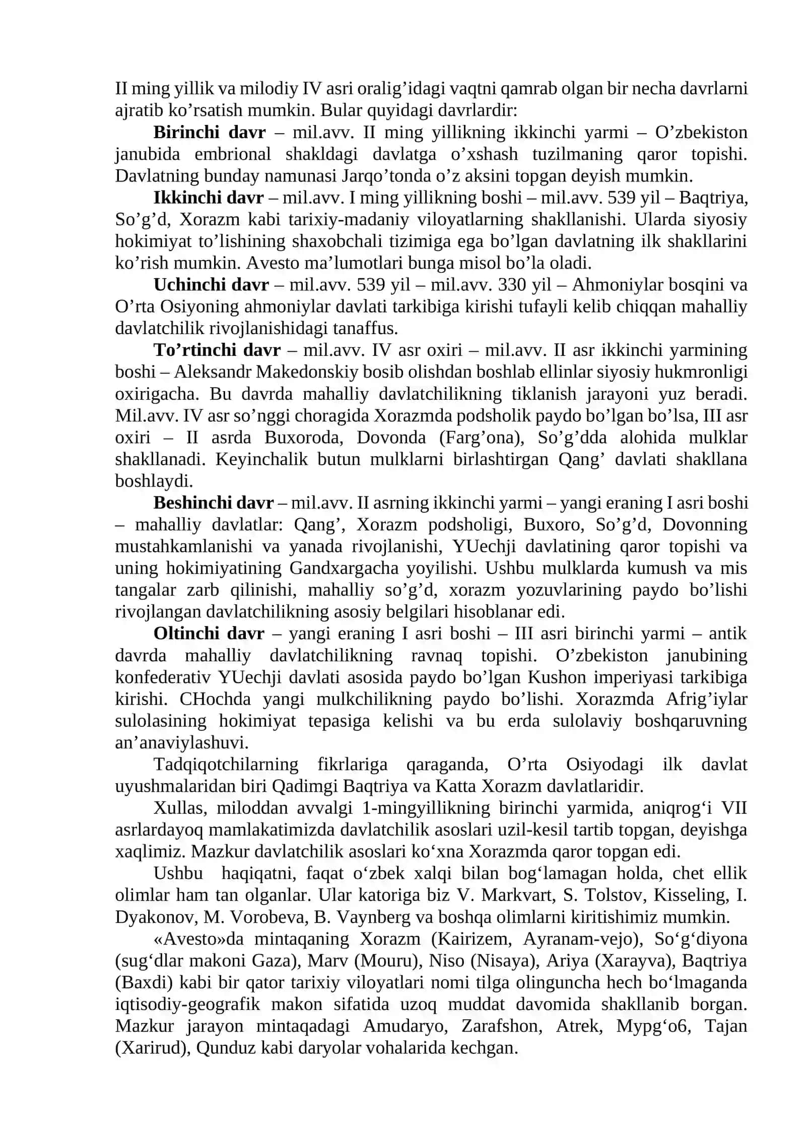 O'zbek davlatchiliginin shakllanishi va taraqqiyot bosqichlari 4