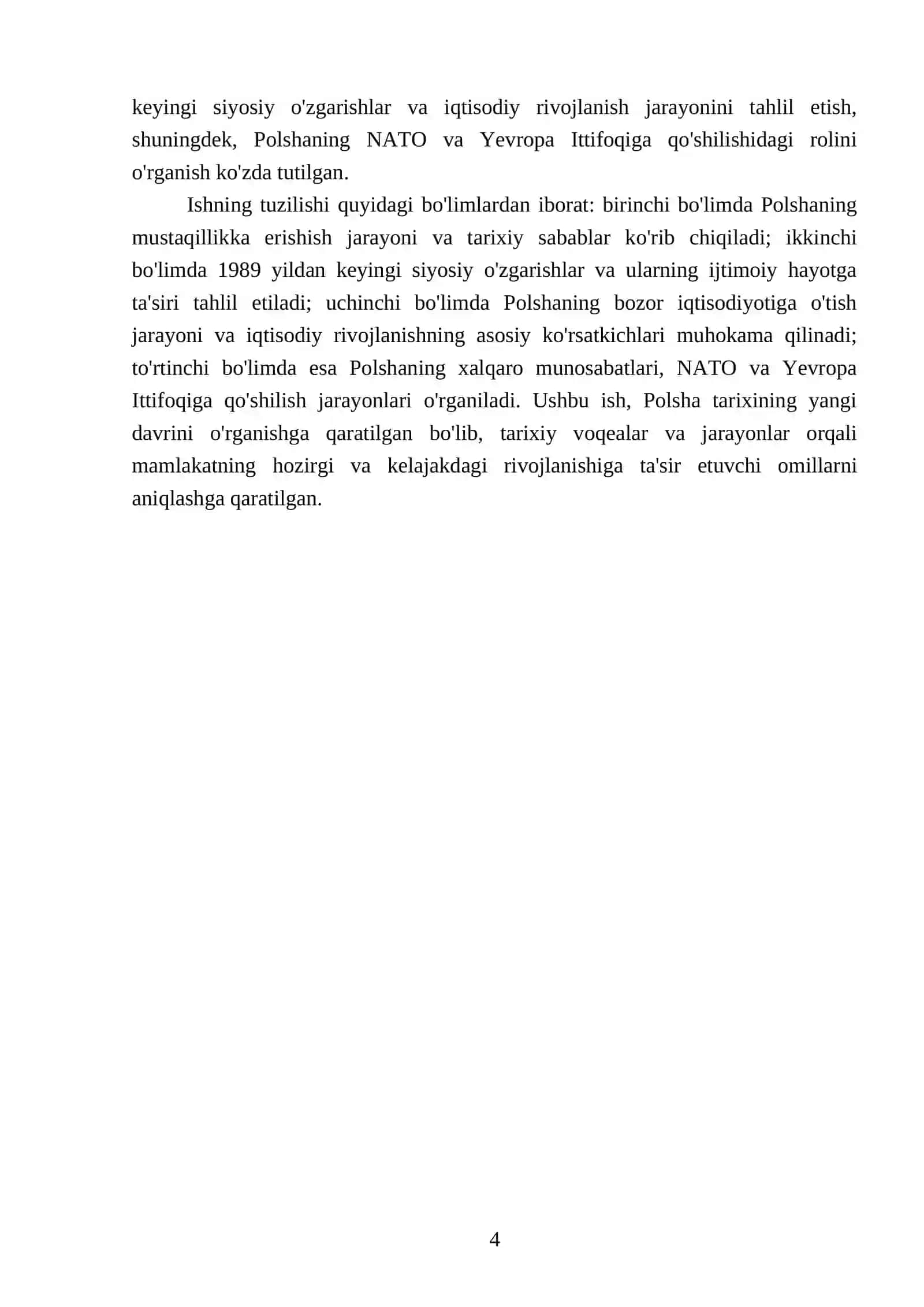 Polsha yangi davrda tarixiy rivojlanishning asosiy voqealari va jarayonlari 4