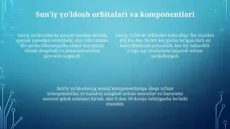 Sun'iy Yo'ldoshlar 4