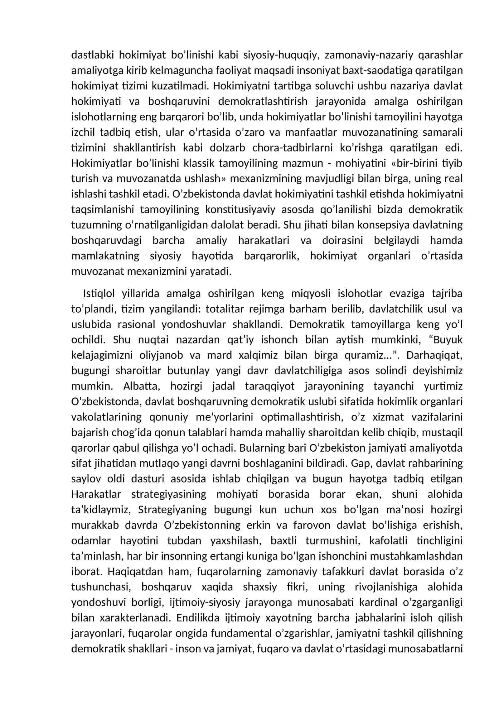 Yangi O'zbekistonda ijtimoiy davlat qurishning ijtimoiy-siyosiy ahamiyati 4