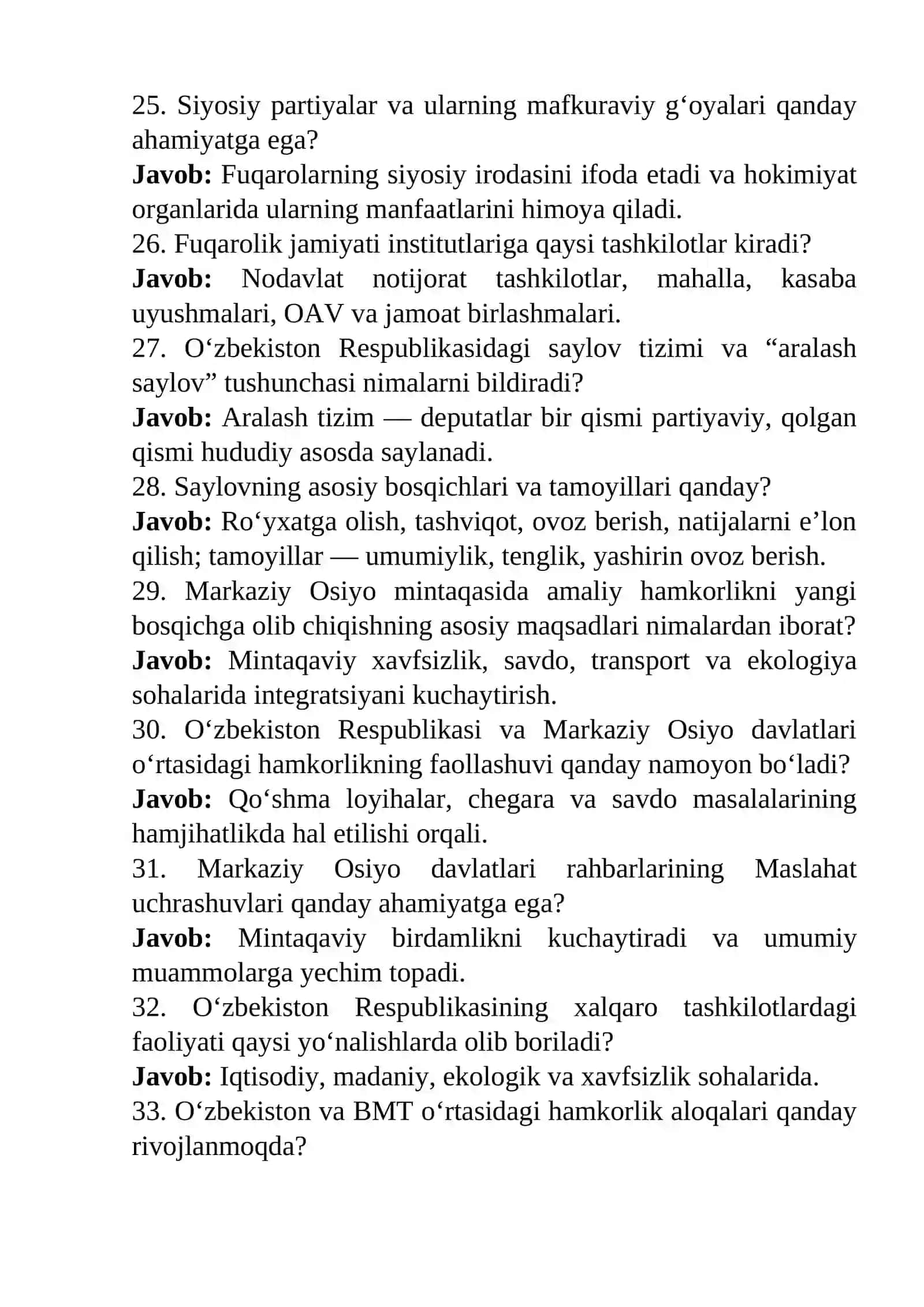 2025-yil Davlat boshqaruv akademiyasiga kirish savollar 4